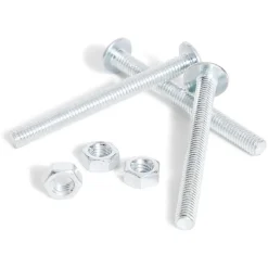 3 boulons poêlier cruciforme acier zingué - 6x60 mm^Gifi Clearance