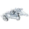 8 chevilles métalliques pour matériaux creux avec vis - Ø8x24 mm^Gifi Best