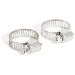 2 colliers de serrage acier zingué - Ø12 à 22 mm^Gifi Outlet