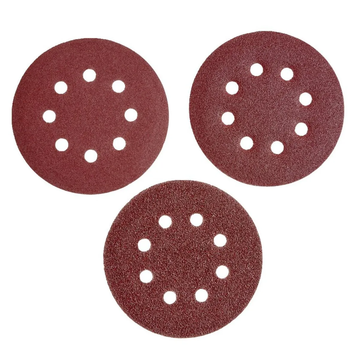 12 disques abrasifs en Corindon pour ponceuses vibrantes - Ø125 mm^Gifi Sale