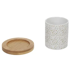 Gifi Vaisselle Et Accessoires De Table^4 gobelets expresso avec sous tasse bois