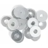 20 rondelles plates larges acier zingué Ø6 mm^Gifi