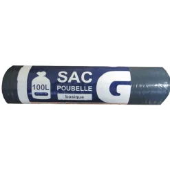 10 sacs poubelle de 100 litres Nettoyage Et Entretien