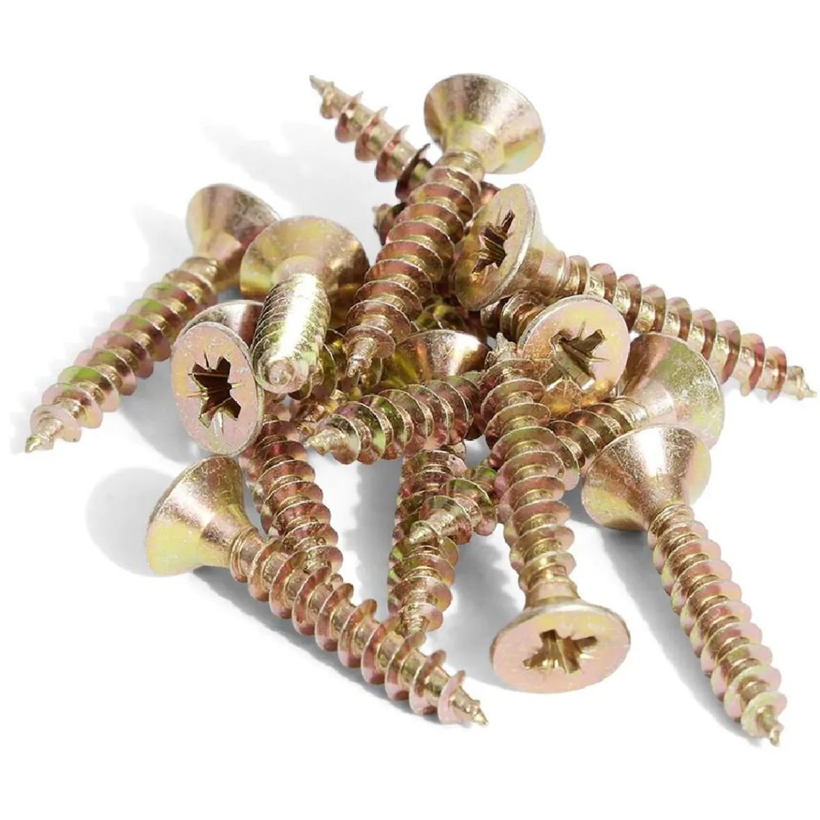 15 vis agglo tête fraisée acier bichromaté - 5x30 mm^Gifi Sale