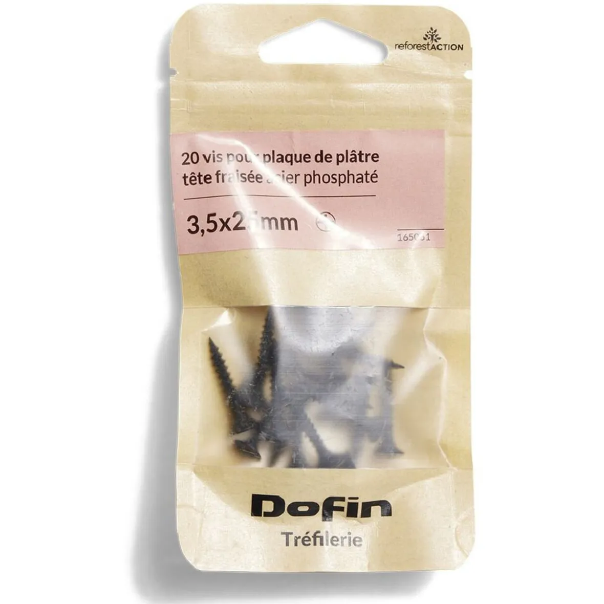 15 vis pour placo tête fraisée cruciforme acier phosphaté - 3,5x25 mm^Gifi Sale