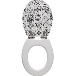 Abattant WC design carreau de ciment^Gifi Sale