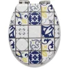 Abattant WC design carreau de ciment^Gifi Sale