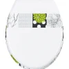 Abattant WC design fleur^Gifi