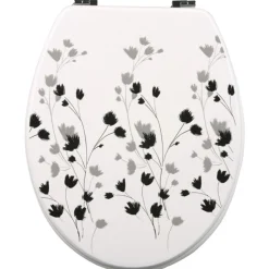 Abattant WC fleur^Gifi Discount