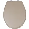 Abattant WC gris clair uni^Gifi