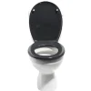 Abattant WC gris foncé^Gifi Outlet