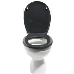 Abattant WC gris foncé^Gifi Outlet