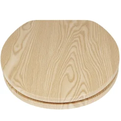 Abattant WC motif bois^Gifi