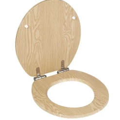Abattant WC motif bois^Gifi