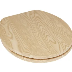 Abattant WC motif bois^Gifi