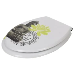 Abattant WC motif Bouddha design zen^Gifi Discount