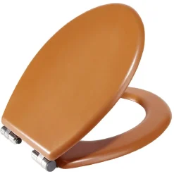 Abattant WC terracotta frein de chute réglable déclipsable 46x36cm^Gifi Sale