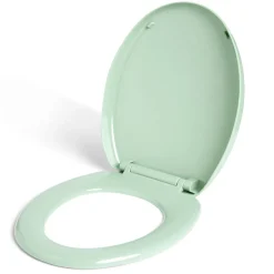 Abattant WC universel avec frein de chute 37x43cm vert^Gifi Hot
