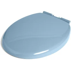 Abattant WC universel avec frein de chute 37x43cm bleu^Gifi Best