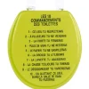 Abattant WC vert anis les 10 commandements^Gifi Best