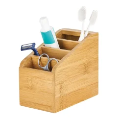 Accessoire de salle de bain en bambou x 5^Gifi Best