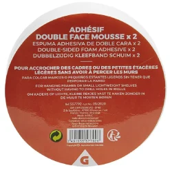 Adhésif double face mousse x2^Gifi Hot