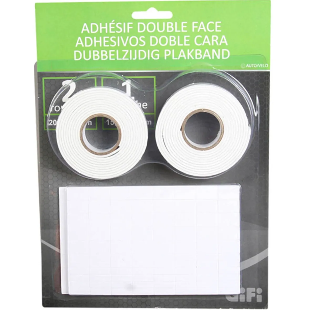 Adhésif double face x2 et planche à découper^Gifi Online