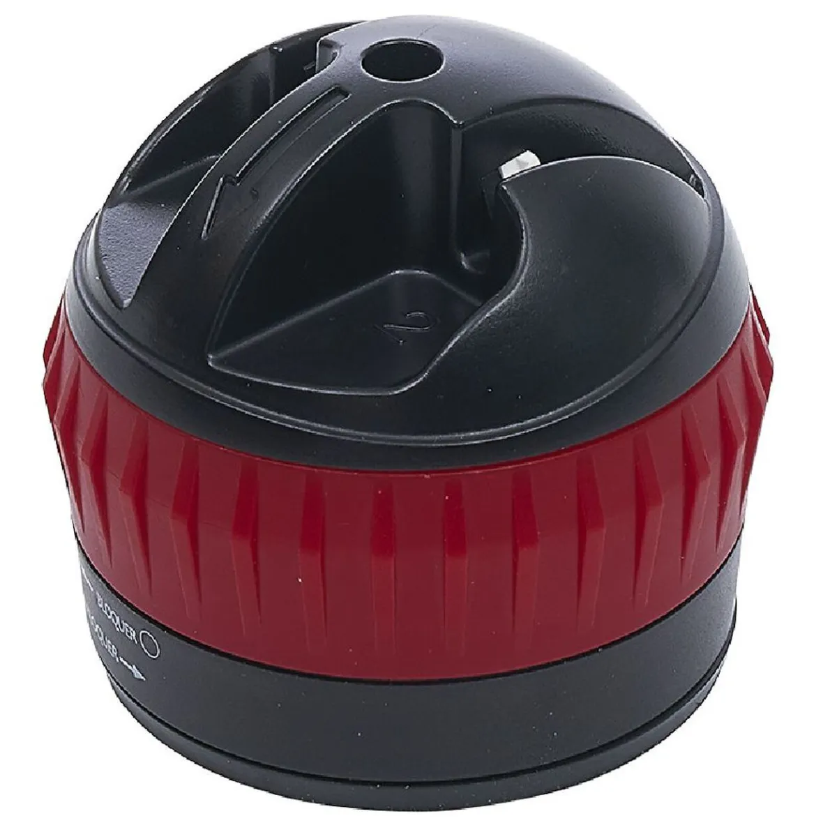 Gifi Préparation Culinaire^Aiguiseur couteau double position rouge et noir