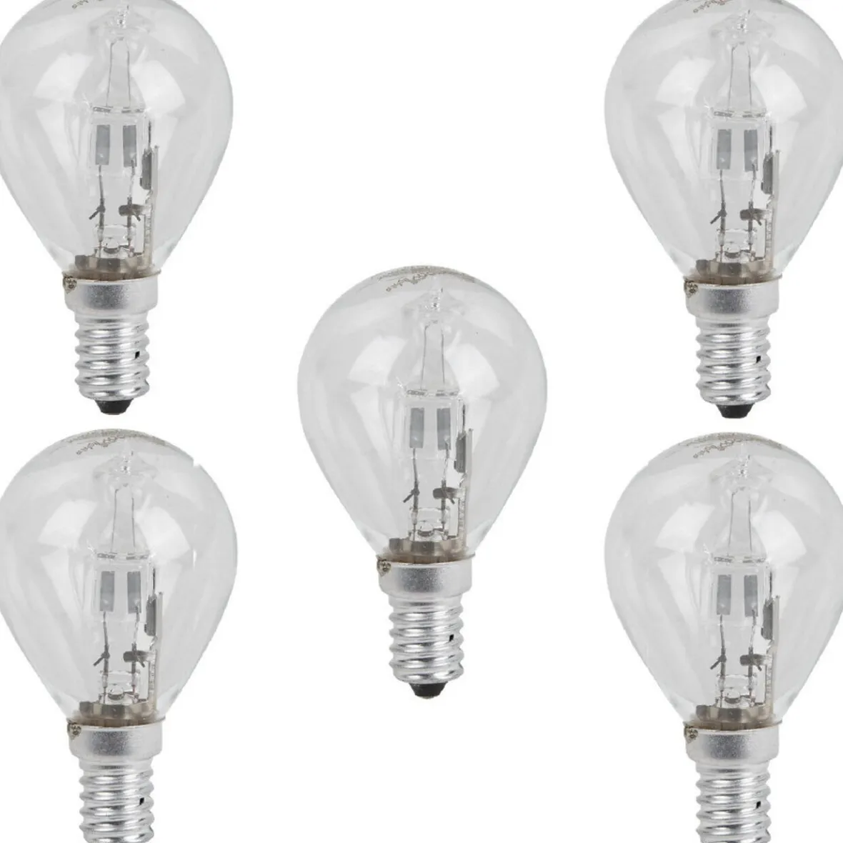 Ampoule halogène E14 28 Watts G45 x5^Gifi Sale