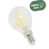 Ampoule LED à 4 filaments blanc chaud E27 4W x4^Gifi Discount