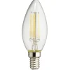 Ampoule LED à filament C35 E14 blanc^Gifi