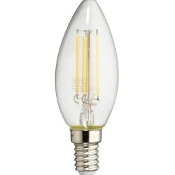 Ampoule LED à filament C35 E14 blanc^Gifi