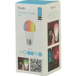Ampoule LED connectée couleurs changeantes E27 40 W^Gifi Sale