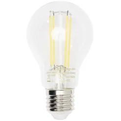 Ampoule LED filament E27 A60 Homday lumière chaude 806lms x2^Gifi