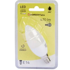Ampoule LED forme flamme Homday lumière chaude^Gifi