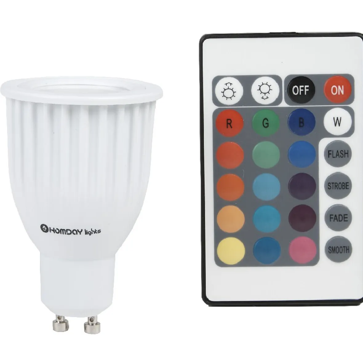 Ampoule LED GU10 couleurs changeantes^Gifi Outlet