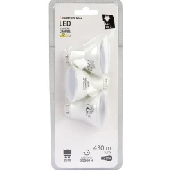 Ampoule LED Homday lumière chaude x3^Gifi