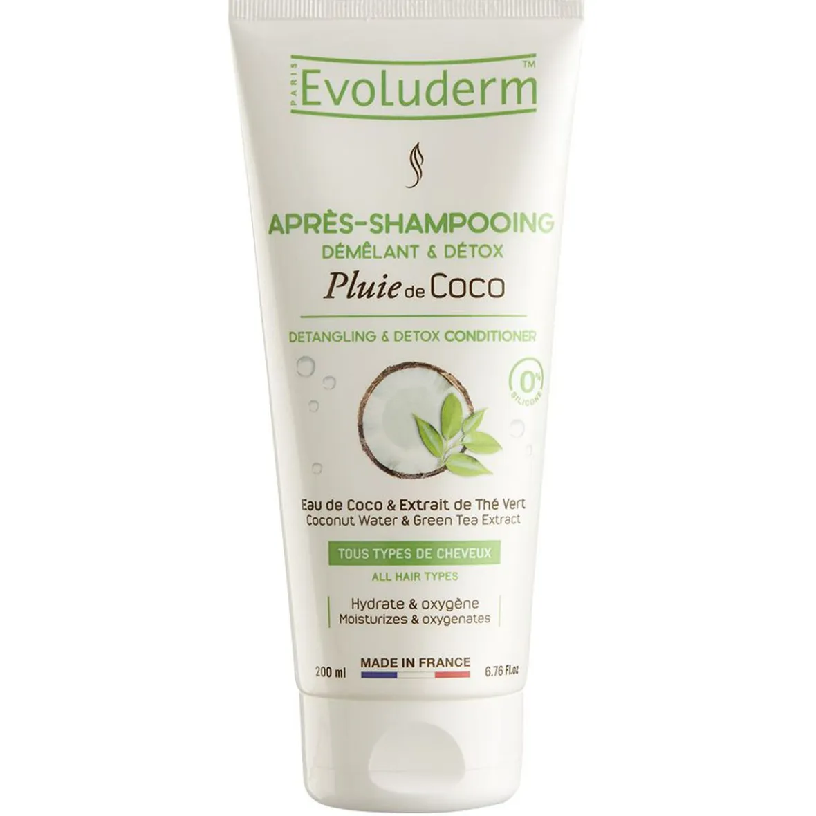 Après shampooing détox Evoluderm pluie de coco 200 ml^Gifi Clearance