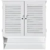 Armoire de salle de bain murale blanc Valentine^Gifi Discount