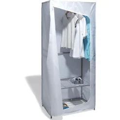Armoire dressing penderie blanc Rangement
