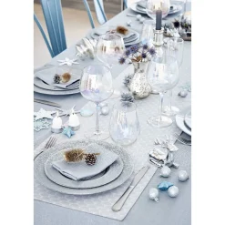 Gifi Vaisselle Et Accessoires De Table^Assiette à dessert argenté