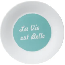 Gifi Vaisselle Et Accessoires De Table^Assiette à dessert "La vie est belle"