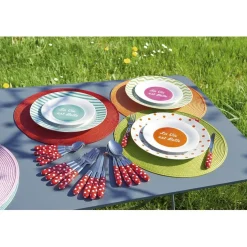 Gifi Vaisselle Et Accessoires De Table^Assiette à dessert "La vie est belle"
