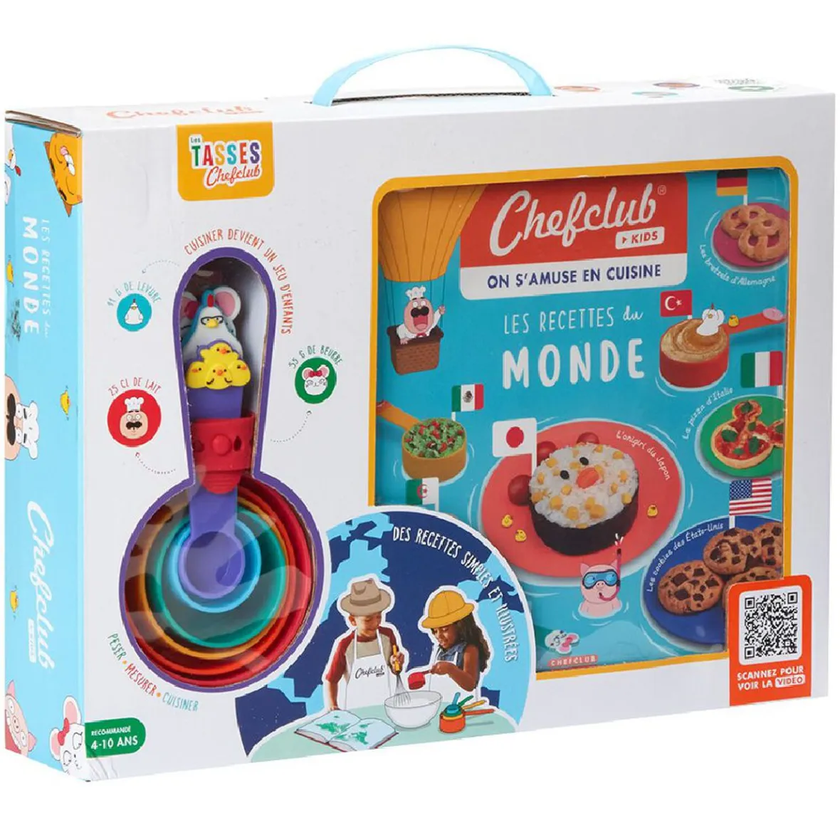 Gifi Préparation Culinaire^Atelier cuisine enfant Chefclub Les recettes du monde