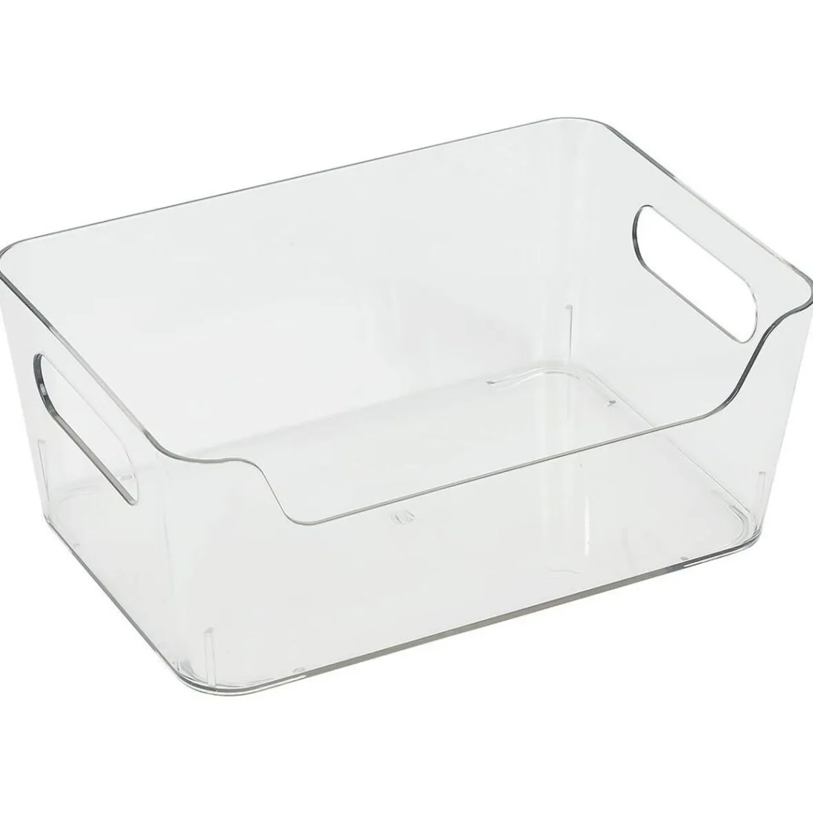 Gifi Rangement De Cuisine^Bac rangement frigo 2L plastique transparent 20,5x14xH8,5cm