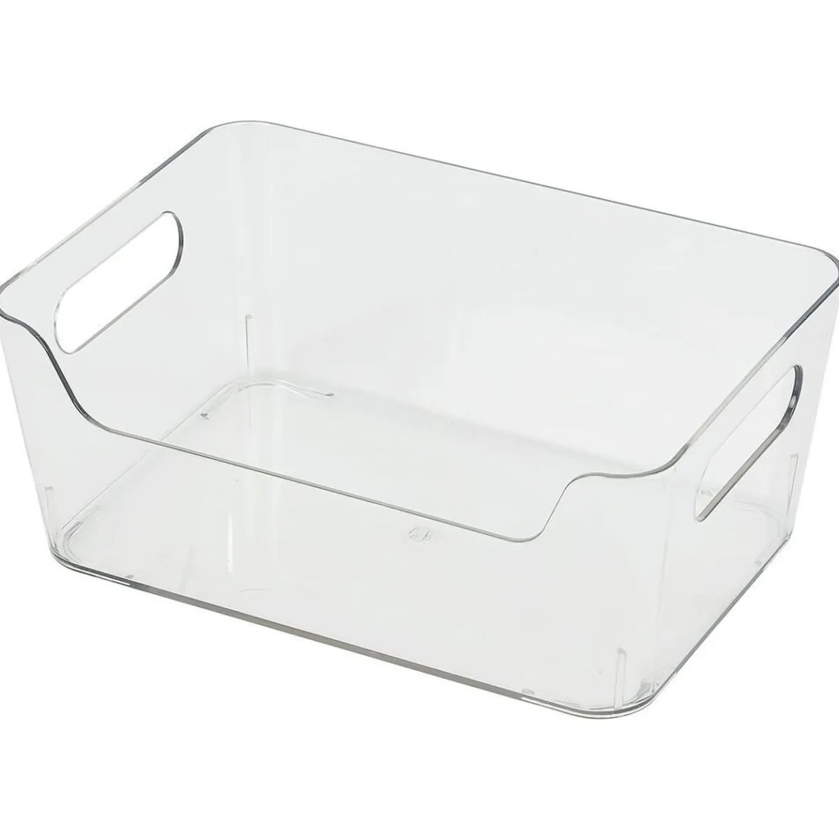 Gifi Rangement De Cuisine^Bac rangement frigo 2L plastique transparent 20,5x14xH8,5cm