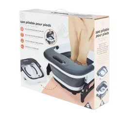Bain de pied pliable blanc^Gifi Online