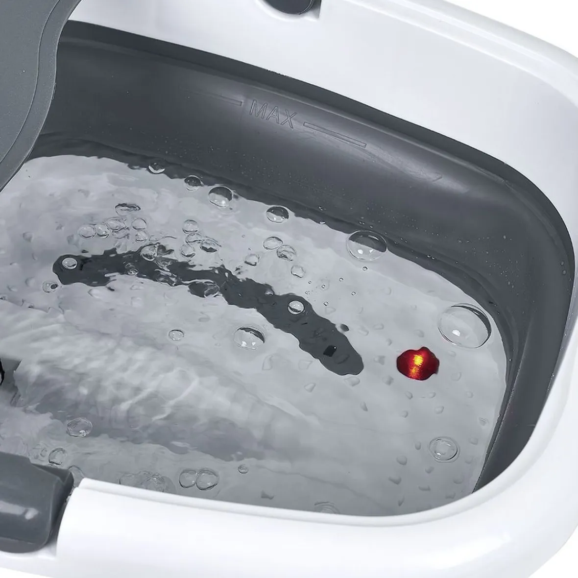 Bain de pied pliable blanc^Gifi Online