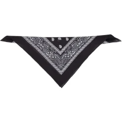 Bandana motif paisley coloré 100% coton 53x53cm^Gifi Best