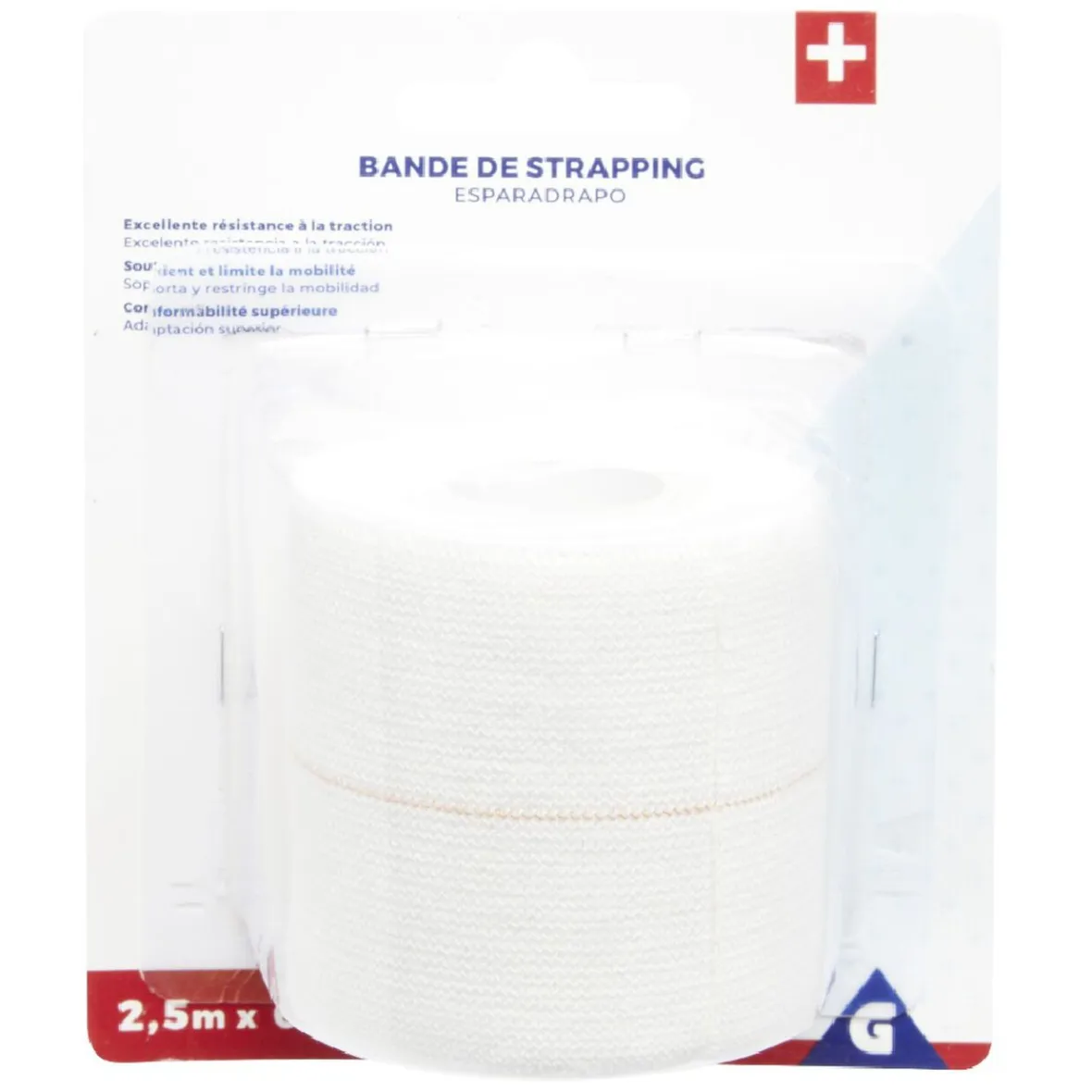 Bande de contention en coton L250x6cm^Gifi Online